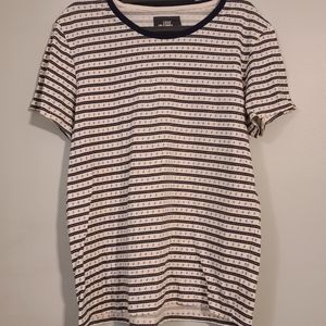 H&M Striped Short Sleeve Shirt